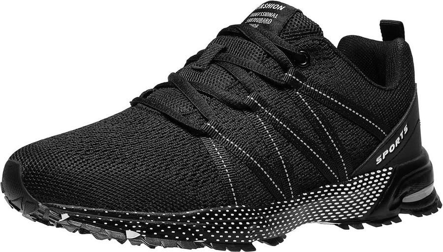 Heren Sportschoenen Lichtgewicht Ademende Sneakers voor Hardlopen en Vrije Tijd