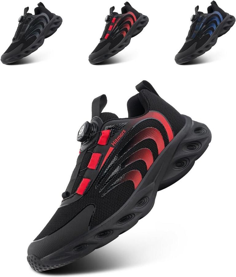 Heren Sportschoenen Lichtgewicht Sneakers Ademend Mesh voor Wandelen en Hardlopen