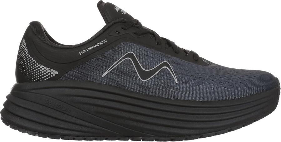 Heren Sportschoenen met Gebogen Zool Comfortabele Hardloop- en Wandelschoenen voor Stabiliteit