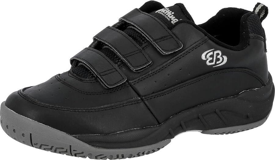 Heren Sportschoenen met Klittenbandsluiting Comfortabele Leren Sneakers