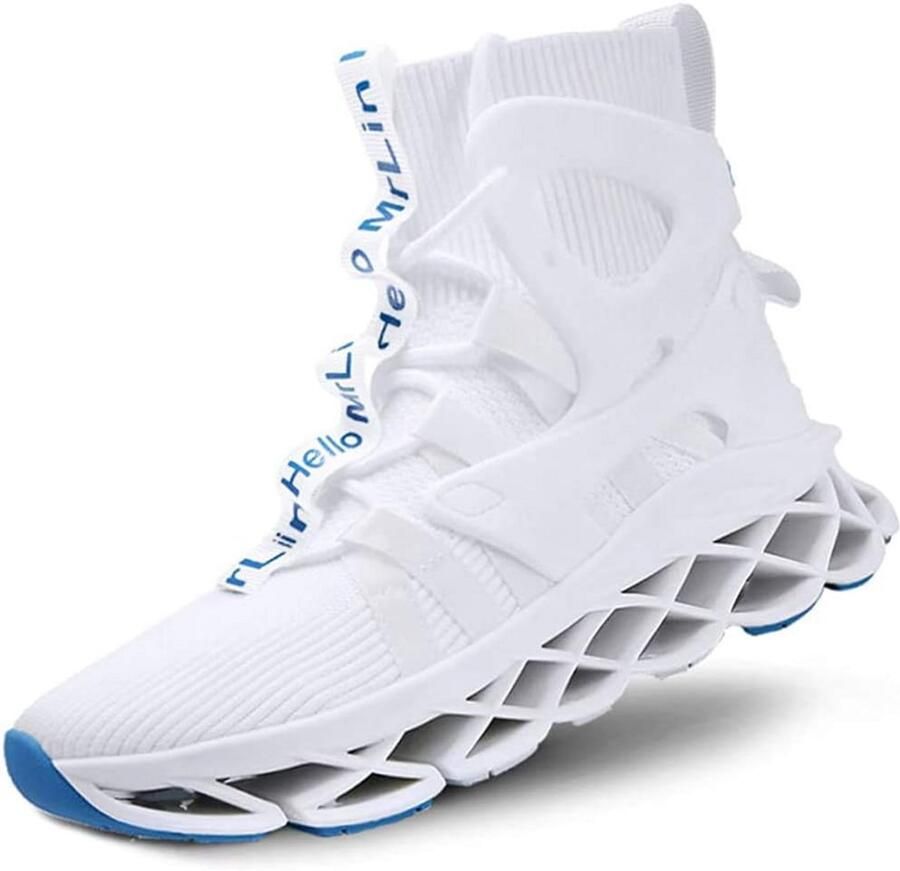 Heren Sportschoenen Slip-On Athleisure Sneakers Ademend Mesh Rubberen Zool