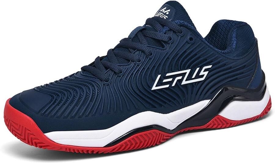 Comfortabele Tennisschoenen voor Heren Schokdempend en Ademend Sportief Binnenschoeisel