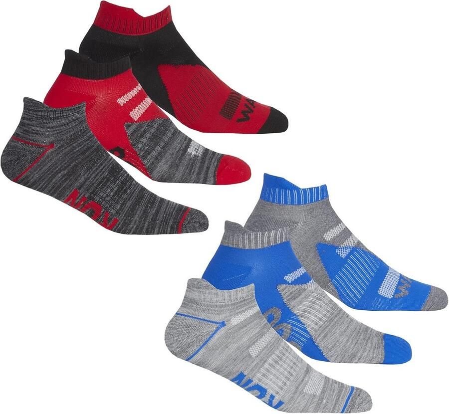 Heren Sportsokken 6 of 12 Paren Ademend Fitness Gym Hardlopen 40-45