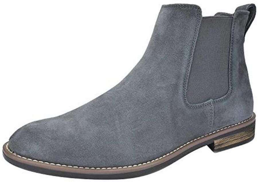 Heren Suède Chelsea Laarzen Casual Comfortabele Ankle Boots