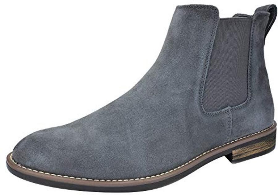Heren Suède Chelsea Laarzen Casual Comfortabele Ankle Boots