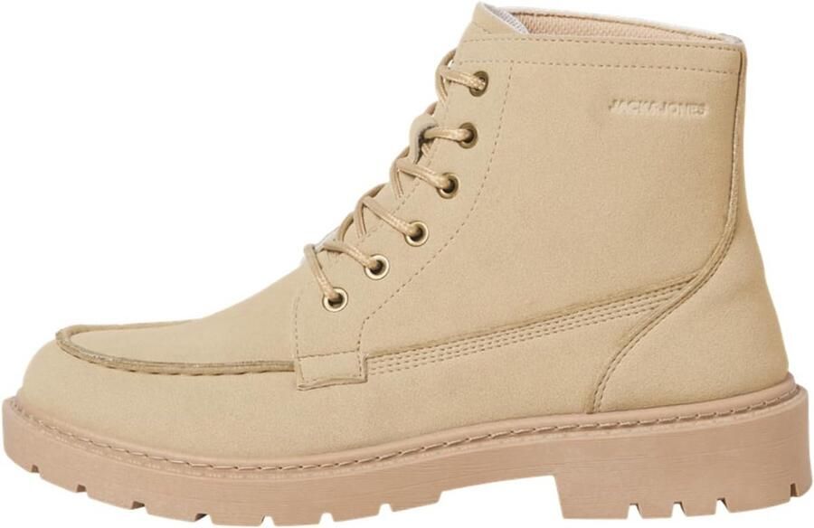 Heren Suede Enkelboots met Robuuste Zool voor Wintercomfort