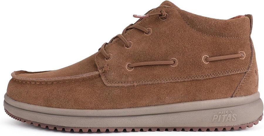 Heren Suède Instapschoenen Comfortabele Leren Vrije Tijd Sneakers City Boots