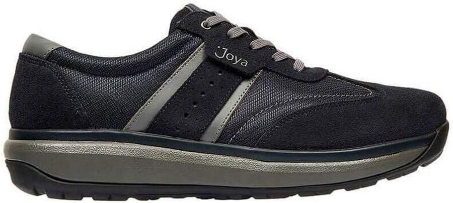 Heren Suède Sneakers Grijs met Senso Zool voor Comfort