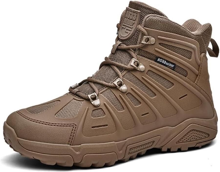 Heren Tactische Kistjes Waterdichte Militaire Werklaarzen Veiligheid Wandelen