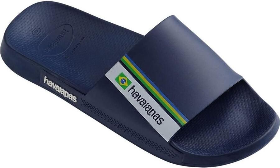 Heren Teenslippers Blauw Klassieke Rubberen Teensandalen voor Comfort