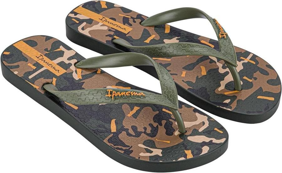 Heren Teenslippers met Camouflage en Strandpatronen