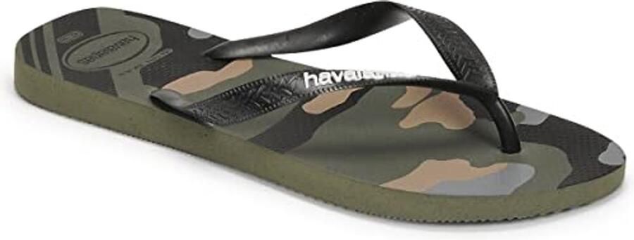 Heren teenslippers met comfortabele rubberen zool