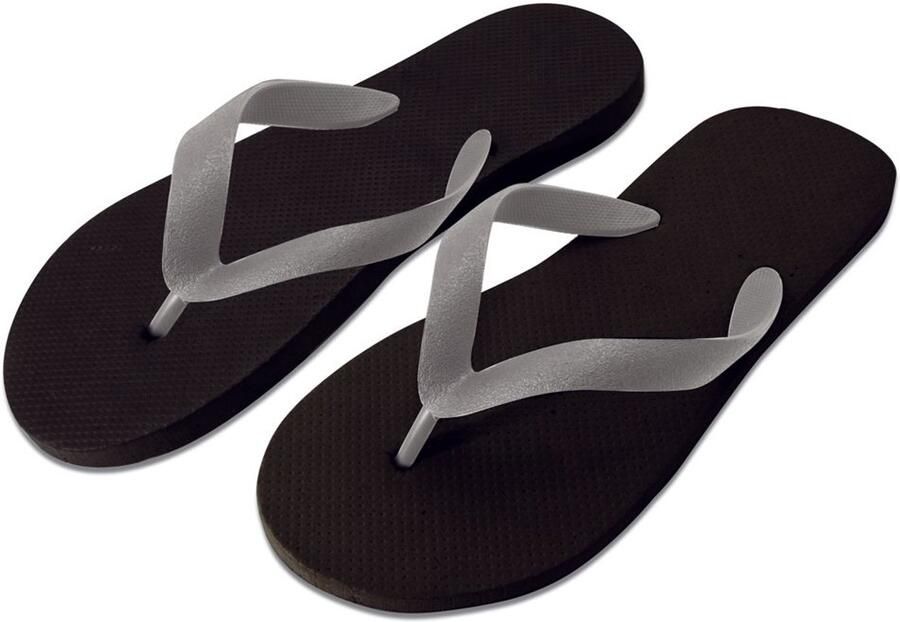 Heren Teenslippers Zwart One Waterdichte EVA-Zool Hotel & Wellness Slippers Flip Flops