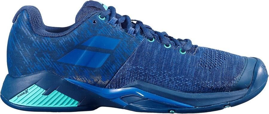 Heren Tennisschoen Allcourt Stevig & Comfortabel Blauw Turkoois