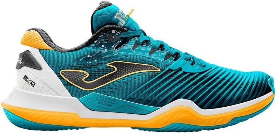 Heren Tennisschoenen Padel Sportschoenen Stevig Blauw Oranje