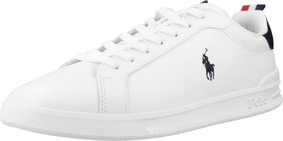 Heren Sneakers Laag Model Casual Witte Sportschoenen met Vetersluiting