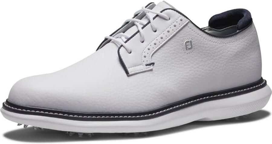 Heren Traditions Blucher Golf Schoen voor Comfort en Grip