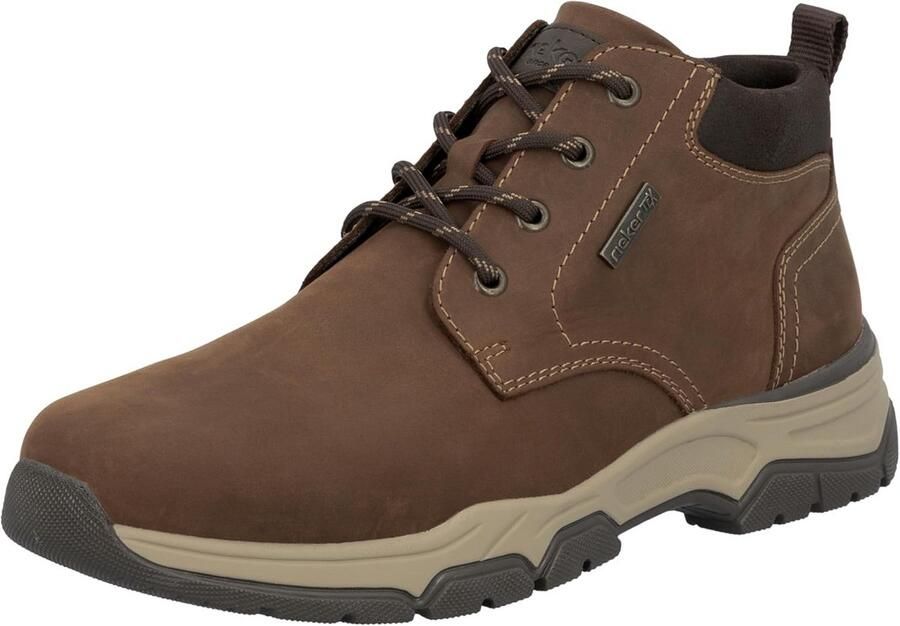 Heren Veterboots Grijs Casual Herfst Winter Comfortabele Schoenen