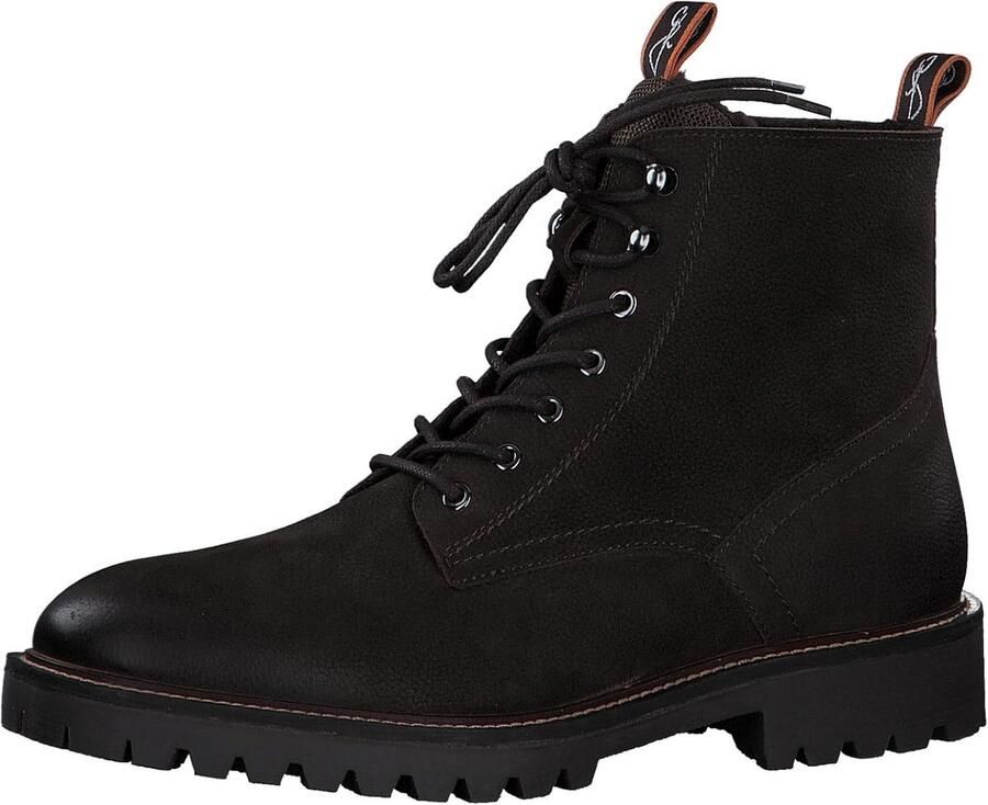 Heren Veterboots Laarzen Comfortabele Vlakke Zolen