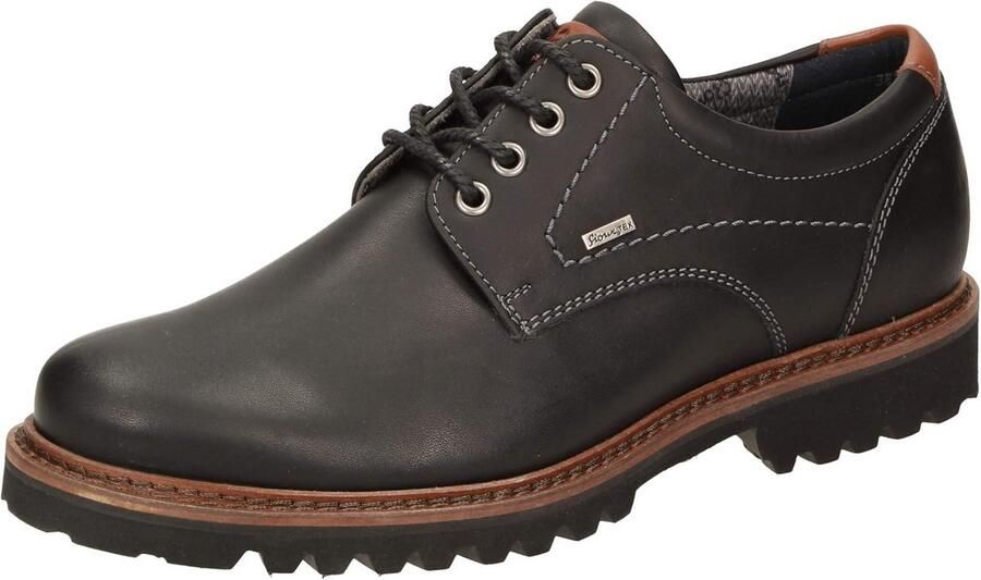 Heren Veterboots Waterdicht en Ademend Comfortabele Leren Enkellaarzen