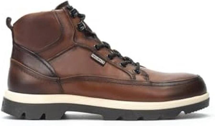 Heren veterlaarzen met ritssluiting en uitneembare binnenzool
