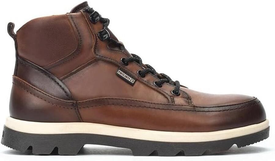 Heren veterlaarzen met ritssluiting en uitneembare binnenzool