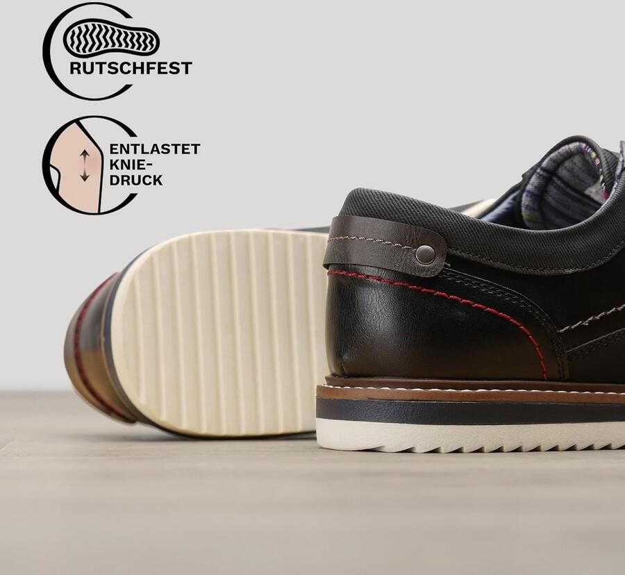 Heren Veterschoenen Business & Casual Oxfords en Derby Stijl Leren Schoenen