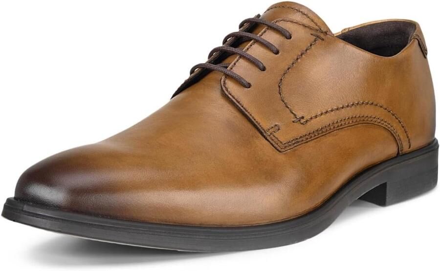 Heren derby veterschoenen van premium leer en suède