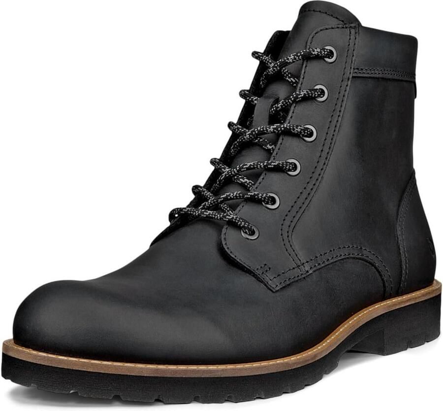 Heren Leren Veterboots Comfortabel en Stevig