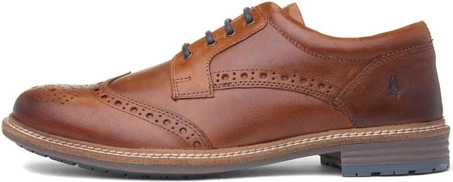 Heren Veterschoenen met Brogue Details Stijlvolle Lederen of Suède Derby's