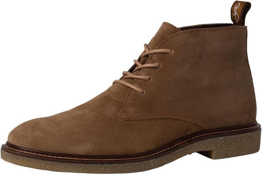 Heren veterschoenen platte zool comfortabele enkellaarzen