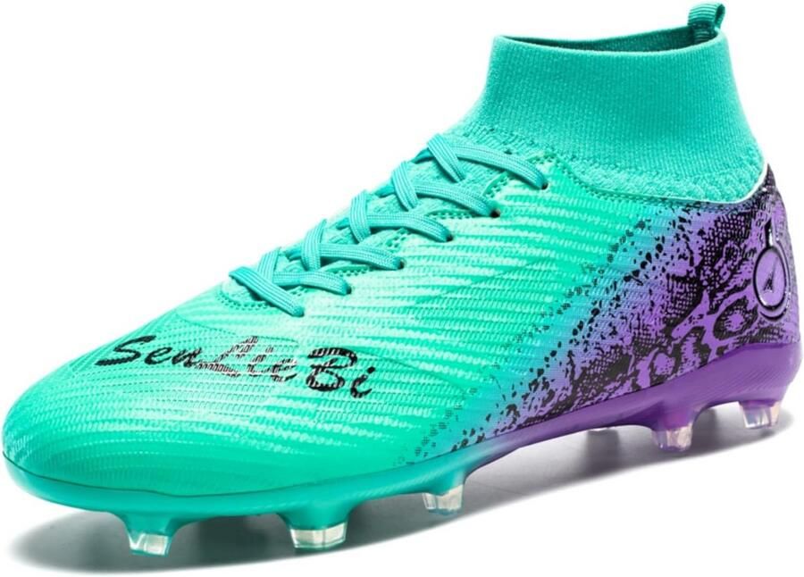 Heren Voetbalschoenen High Top Spikes voor Outdoor Training