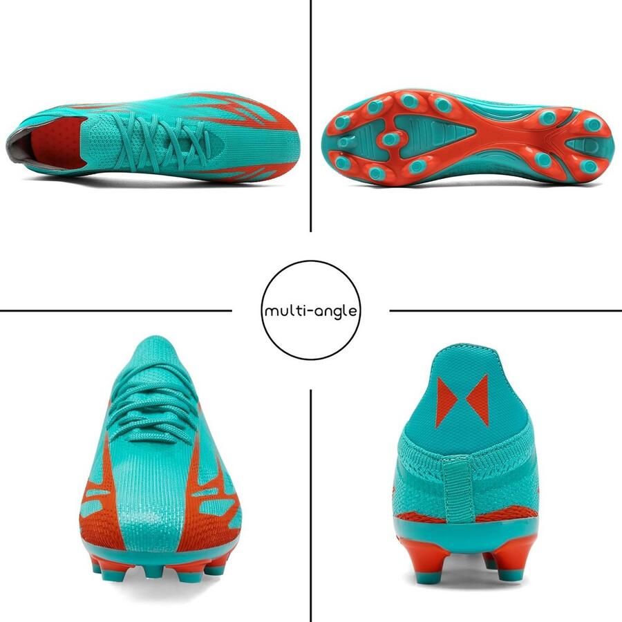 Professionele Voetbalschoenen voor Heren met Noppen Geschikt voor Training en Buitengebruik