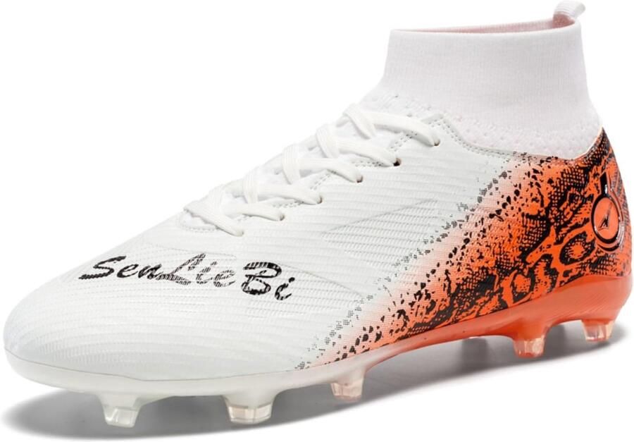 Heren Voetbalschoenen Spikes Buiten Outdoor Training Hoge Top Pasvorm Maten