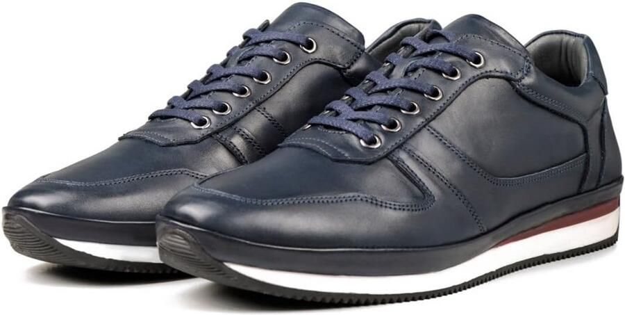 Heren Vrijetijdsschoenen van Echt Leer Handgemaakt en Duurzaam