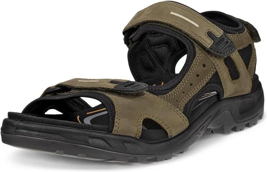 Heren Wandelsandalen Comfortabele Outdoorsandalen in Asphalt Kleur