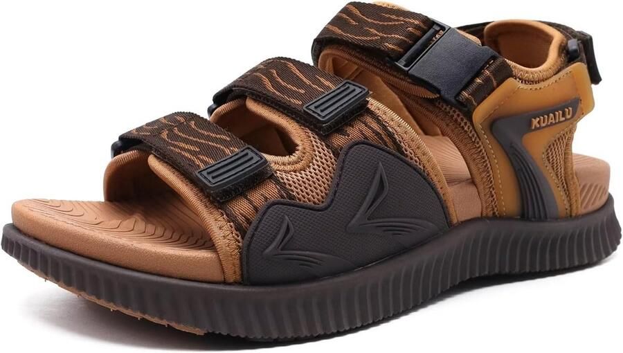 Heren Wandelsandalen Orthopedisch Ademend Zomer Outdoorsandalen voor Vakantie en Vrije Tijd