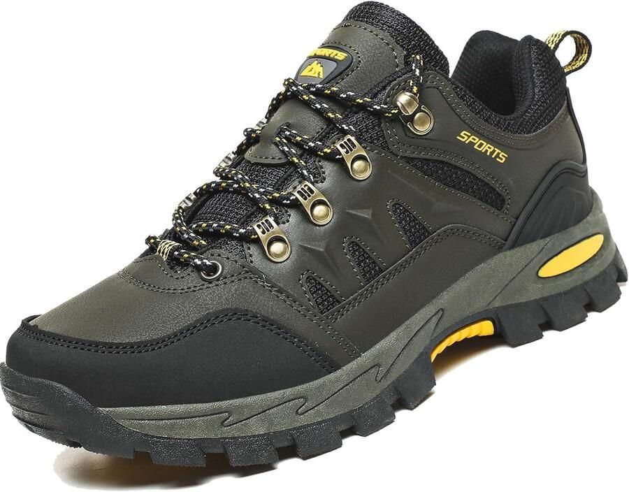 Heren Wandelschoenen Outdoor Ademend Lichtgewicht Antislip All-Weather Trekking