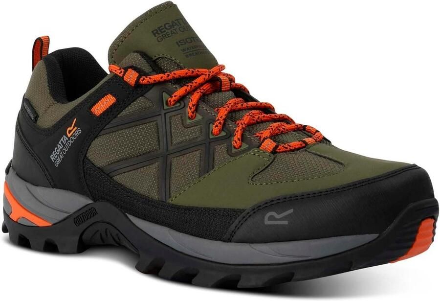 Heren Wandelschoenen Waterdicht Blauw Sportieve Sneakers