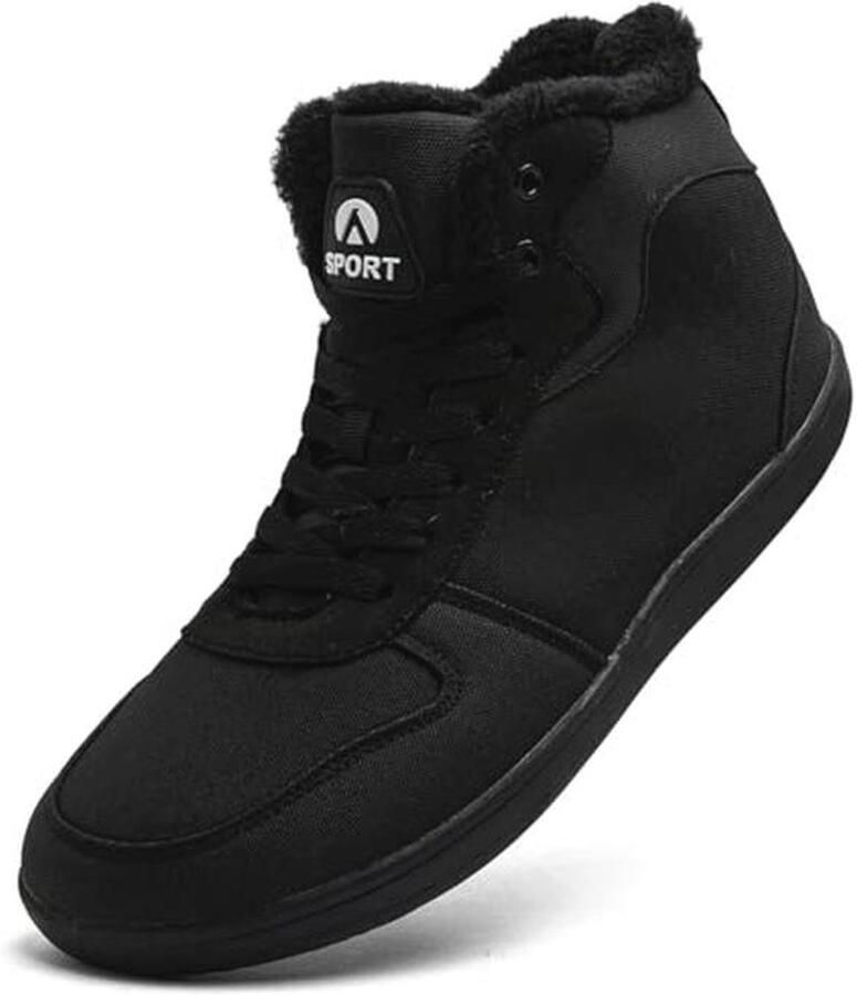 Heren Waterdichte Winterlaarzen met Bontvoering Enkellaarsje voor