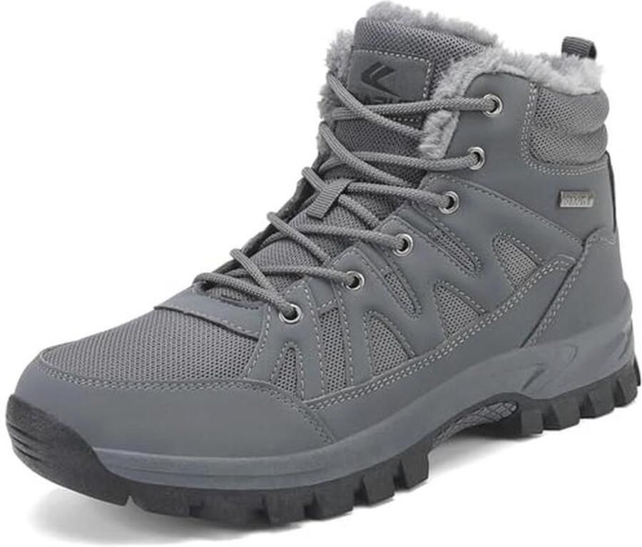 Heren Winter Laarzen Warm Gevoerde Wandelschoenen voor Sneeuw en Trekking