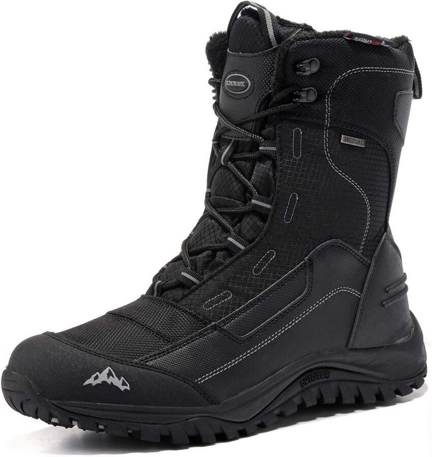 Heren Winter Sneeuwlaarzen Outdoor Warm Mid Kalf Waterdichte Duurzame Boot Non-Slip Klimschoenen