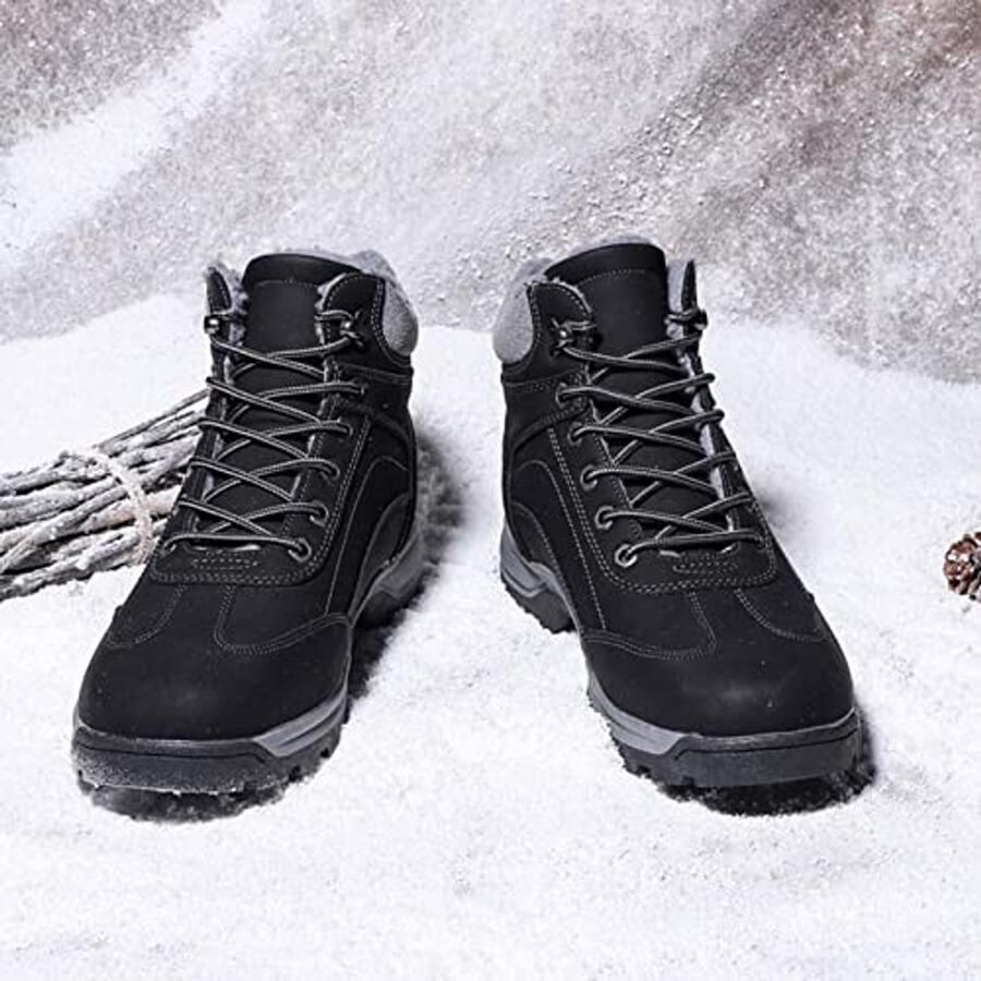 Heren Winterlaarzen Warm en Waterproof met Laarzen