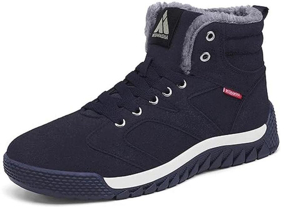 Heren Winterlaarzen Warm Gevoerde Sneeuwlaarzen voor Outdoor Activiteiten