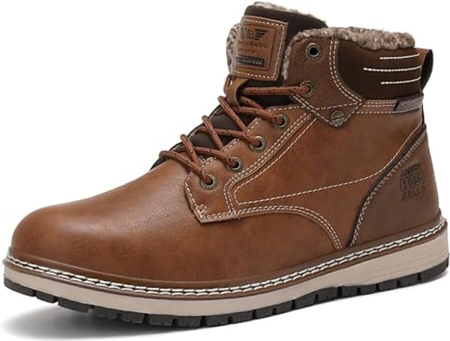 Heren Winterschoenen en Wandelschoenen Warm Gevoerd voor Outdoor Activiteiten