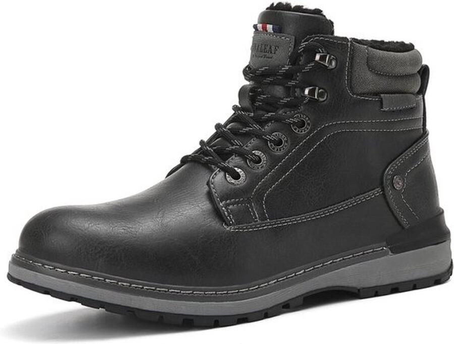Heren Winterschoenen Warme Gevoerde Winterlaarzen met Antislip Ondergrond