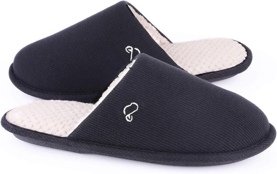 Heren Zachte Ademend Geheugenfoam Slippers voor Zomer en Herfst