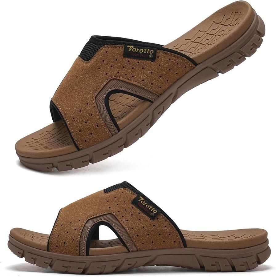 Heren pantoffels en sandalen voor zomerse dagen en vrije tijd