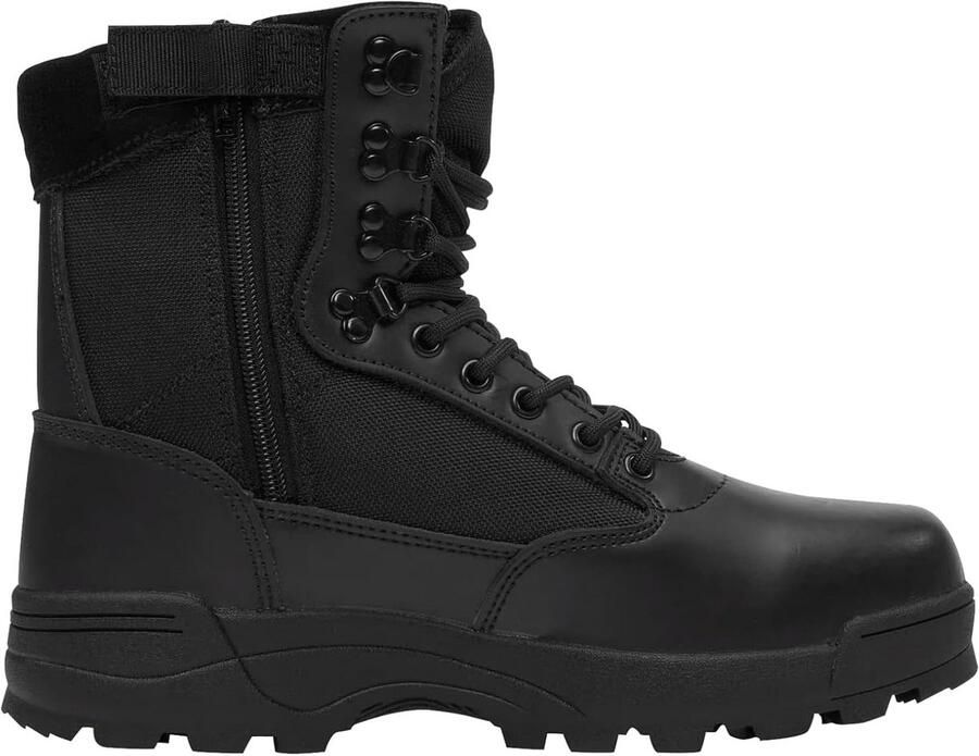Tactische Heren Laarzen met Rits en Waterdichte Zool