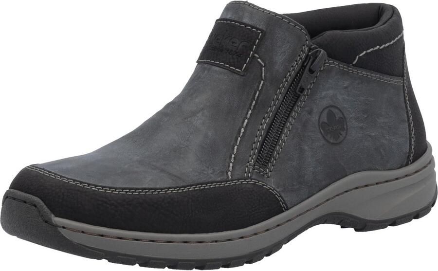 Herenmode comfortabele grijze boots met rits